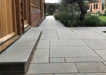 Natural Stone Paving Installation